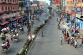 ২০ দলীয় জোটের ডাকা অনির্দিষ্ট কালিন অবরোধ চলাকালিন রাজধানীর কাঁটাবন বাজারের চিত্র-পিএনএস