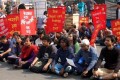 বিভিন্ন দাবিতে শুক্রবার রাজধানীতে প্রতিবাদ মিছিল ও সংহতি সমাবেশ করে আদিবাসি ছাত্র সংগ্রাম পরিষদ-পিএনএস