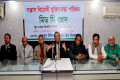 শুক্রবার ঢাকা রিপোর্টাস ইউনিটিতে সন্ত্রাস বিরোধী মুক্তিযোদ্ধা পরিষদ আয়োজিত মিড দি প্রেসে বক্তব্য রাখেন মাহাবুব উদ্দিন আহমেদ বীর বিক্রম- পিএনএস