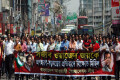 সজিব ওয়াজেদ জয়কে অপহরণ ষড়যন্ত্রের প্রতিবাদে বুধবার জাতীয় প্রেসক্লাবের সামনে বিক্ষোভ মিছিল করে আওয়ামী স্বেচ্ছাসেবক লীগ –পিএনএস