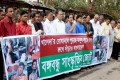 বৃহস্পতিবার জাতীয় প্রেসক্লাবের সামনে বঙ্গবন্ধু সাংস্কৃতিক জোটের মানব বন্ধনে বক্তব্য রখেন হাজী মোহাম্মাদ সেলিম –পিএনএস