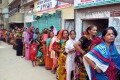 ঢাকা সিটি নির্বাচনে দীর্ঘ লাইনে অপেক্ষায় ভোটাররা, ছবিটি বাগবাড়ি পাঞ্জেরী স্কুল থেকে তুলেছেন আমাদের চীপ ফটো সাংবাদিক আব্দুল হালিম।  