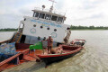সুন্দরবনের নদীতে ডুবে যাওয়া সারবাহী জাহাজ –পিএনএস 