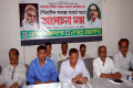 শুক্রবার জাতীয় প্রেসক্লাবে নগর জাগপা আয়োজিত আলোচনা সভায় উপস্থিত অতিথিবৃন্দ –পিএনএস