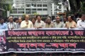 কালসি হত্যার সাথে প্রকৃত অপরাধীদের দ্রুত গ্রেফতারসহ বিভিন্ন দাবিতে রবিবার জাতীয় প্রেসক্লাবের সামনে উর্দু স্পীকিং পিপলস্ ইউথ রিহ্যাবিলিটেমন মুভমেন্ট এর মানববন্ধনে বক্তব্য রাখেন আ.স.ম আব্দুর রব-পিএনএস
