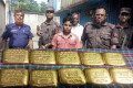 বেনাপোল পুটখালি সীমান্তে ১০০ ভরি স্বর্ণসহ পাচারকারী আটক-পিএনএস