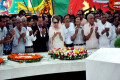 বিএনপির ৩৬তম প্রতিষ্ঠা বার্ষিকী উপলক্ষে সোমবার জিয়াউর রহমানের মাজারে বাংলাদেশ জাতীয়তাবাদী দল বিএনপির পক্ষ থেকে ফুল দিয়ে শ্রদ্ধাঞ্জলি জাানান দলের চেয়ারপার্সন বেগম খালেদা জিয়া-পিএনএস