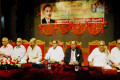 সোমবার রাজধানীর ইঞ্জিনিয়ার ইনস্টিটিউট মিলনায়তনে বাংলাদেশ জাতীয়তাবাদী দল আয়োজিত বিএনপির ৩৬তম প্রতিষ্ঠা বার্ষিকী উপলক্ষে আলোচনা সভা ও সাংস্কৃতিক অনুষ্ঠানে উপস্থিত অতিথি বৃন্দ-পিএনএস