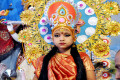 বৃহস্পতিবার হিন্দু ধর্মাবলম্বীদের সবচেয়ে বড় উৎসব শারদীয় দুর্গাপূজায় 'কুমারী পূজা' অনুষ্ঠিত হয় ।-পিএনএস