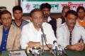 ঢাকা রিপর্টারস ইউনিটিতে বাংলাদেশ স্বাধীনতা পরিষদ আয়োজিত আলোচনা সভায় উপস্থিত অতিথি বৃন্দ-পিএনএস