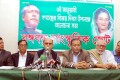 রবিবার ঢাকা রিপোর্টারস ইউনিটিতে বঙ্গবন্ধু সাংস্কৃতিক জোট আয়োজিত আলোচনা সভায় উপস্থিত অতিথি বৃন্দ-পিএনএস