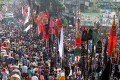 পবিত্র আশুরা উপলক্ষে মঙ্গলবার রাজধানীতে তাজিয়া মিছিল করে হোহাইনী দালান ইমামবাড়আ-ছবিটি তুলেছেন আমাদের চিফ ফটো সাংবাদিক আব্দুল হালিম