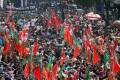 পবিত্র আশুরা উপলক্ষে মঙ্গলবার রাজধানীতে তাজিয়া মিছিল করে হোহাইনী দালান ইমামবাড়আ-ছবিটি তুলেছেন আমাদের চিফ ফটো সাংবাদিক আব্দুল হালিম