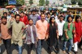 জামায়েত শিবিরের হরতালের প্রতিবাদে বুধবার রাজধানীর শাহবাগ থেকে বিক্ষোভ মিছিল করে গণজাগরণ মঞ্ছ-পিএনএস