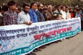 জলদস্যুতা প্রতিরোধ ও জড়িতদের শাস্তির দাবিতে জাতীয় প্রেসক্লাবের সামনে মানববন্ধন করে বাংলাদেশ জাতীয়তাবাদী মৎস্যজীবী দল ঢাকা মহানগর উত্তর-পিএনএস