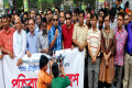 ঢাকা রিপোর্টার্স ইউনিটির সভাপতি শাহদে চৌধুরীকে অপহরণ চেষ্টার প্রতিবাদে সোমবার জাতীয় প্রেসক্লাবের সামনে আয়োজিত প্রতিবাদ সমাবেশে বক্তব্য রাখেন বাংলাদেশ ফেডারেল সাংবাদিক ইউনিয়নের সভাপতি শওকত মাহমুদ। সমাবেশে বিএফইউজের সাবেক সভাপতি রুহুল আমিন গাজী,ডিইউজের সাবেক সভাপতি ওমর ফারুক এবং ডিইউজের সভাপতি কবি আব্দুল হাই শিকদার সহ নেতৃবৃন্দ উপস্থিত ছিলেন-পিএনএস