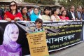 ডঃ মাহজাবিন এর মৃত্যু রহস্য উদঘাটন ও দশীদের শাস্তির দাবিতে মানববন্ধ করে মহিলা কল্যাণ পরিষদ-পিএনএস