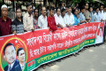 বুধবার জাতীয় প্রেসক্লাবের সামনে জাতীয়তাবাদী সাংস্কৃতিক দল এর মানবন্ধন-পিএনএস