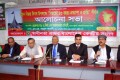 মঙ্গলবার জাতীয় প্রেসক্লাবে স্বাধীনতা প্রজন্ম বাংলাদেশ আয়োজিত আলোচনা সভায় উপস্থিত অতিথি বৃন্দ-পিএনএস