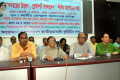 সোমবার জাতীয় প্রেসক্লাবে বাংলাদেশ জাতীয়তাবাদী ভূমিহীন দল আয়োজিত আলোচনা সভায় প্রধান অতিথির বক্তব্য রাখেন লেঃ জেঃ (অবঃ) মাহবুবুর রহমান। -পিএনএস