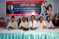 বুধবার জাতীয় প্রেসক্লাবে জাসাস ঢাকা মহানগর উত্তর আয়োজিত জিয়া পরিবারের নামে অপপ্রচার কটুক্তি, গুম, খুন  অপহরণ ও রাষ্ট্রিয় সন্ত্রাসের বিরুদ্ধে  প্রতিবাদ সভায় বক্তব্য রাখেন বিএনপির স্থায়ী কমিটির সদস্য গয়েশ্বর চন্দ্র রায়-পিএনএস