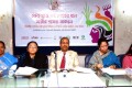 বৃহিস্পতিবার ঢাকা রিপোর্টারস ইউনিটিতে কর্মজীবী নারী আয়োজিত বিভাগিয় পর্যায়ের নারী কৃষক নির্বাচন ও সম্মাননা প্রদান অনুষ্ঠানে উপস্থিত অতিথি বৃন্দ-পিএনএস