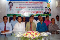 শনিবার ঢাকা রিপোটার্স ইউনিটিতে ন্যাাশনাল পিপলস পার্টিতে যোগদান অনুষ্ঠানে উপস্থিত অতিথিবৃন্দ।- পিএনএস