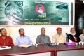 বৃহস্পতিবার জাতীয় প্রেসক্লাবে ঢাকা সাংবাদিক ইউনিয়ন আয়োজিত সাংবাদিক নজরুল শীর্ষক আলোচনা সভায় উপস্থিত অতিথি বৃন্দ-পিএনএস