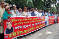 রবিবার জাতীয় প্রেসক্লাবের সামনে রিক্সা-ভ্যান শ্রমিকলীগ ও বাংলাদেশ রিক্সা মালিক লীগ সমাবেশ ও আনন্দ মিছিল করে ।- পিএনএস