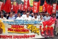 শুক্রবার রাজধানীতে লাল পতাকা মিছিল করে বাংলাদেশ সমাজতান্ত্রিক দল-পিএনএস