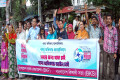 বিশ্ব খাদ্য দিবশ-২০১৪ উপলক্ষ্যে বৃহস্পতিবার জাতীয় প্রেসক্লাবের সামনে মানববন্ধন করে বাংলাদেশ কৃষক ফেডারেশন। - পিএনএস।  