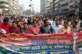 সোমবার বিএনপি কেন্দ্রীয় কার্যালয়ের সামনে এ্যানি-টুকুর বহিষ্কারের দাবিতে বিক্ষোভ করে ছাত্রদলের পদবঞ্চিত নেতারা-পিএবএস 