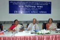 মঙ্গলবার সিরডাপ মিলনায়তনে বাংলাদেশ মহিলা পরিষদ আয়োজিত আলোচনা সভায় উপস্থিত অতিথি বৃন্দ-পিএনএস