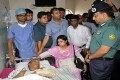 বৃহস্পতিবার রাজধানীর ধানমন্ডিতে সাবেক ছাত্রলীগ নেতা শামীম প্রতিপক্ষের গুলীতে আহত হন-পিএনএস