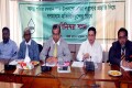 বৃহস্পতিবার কাওরান বাজার ওয়াসা ভবনে সাংবাদিকদের সাথে মতবিনিময় করেন ঢাকা ওয়াসার ব্যবস্থাপনা পরিচাক প্রকৌশলী তাকসিম এ খান-পিএনএস