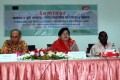 সোমবার সিরডাপ মিলনায়তনে নাগরিক উদ্যোগ আয়োজিত "আবাসন ও ভুমি অধিকারঃ দলিত জনগোষ্ঠীর অভিগম্যতা ও বাস্তবতা" শীর্ষক সেমিনারে উপস্থিত অথিতি বৃন্দ