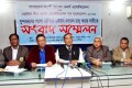 সুন্দরবনের শ্যালা নৌপথে নৌযান চলাচল চালু দাবিতে রোববার ঢাকা রিপোটার্স ইউনিটিতে বাংলাদেশ কার্গো ভেসেল ওনার্স এসোসিয়েশন এক সংবাদ সম্মেলন করে-পিএনএস