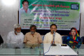 বুধবার ঢাকা রিপোটারস ইউনিটিতে বাংলাদেশ ন্যাশনালিস্ট ফ্রন্ট (বি এন এফ) এর আলোচনা সভায় উপস্থিত অতিথি বৃন্দ।