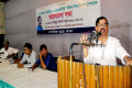 মঙ্গলবার জাতীয় প্রেসক্লাবে নাগরিক ছাত্র ঐক্য আয়োজিত শিক্ষা দিবস উপলক্ষ্যে আলোচনা সভায় প্রধান অতিথির বক্তব্য রাখেন মাহমুদুর রহমান মান্না।-পিএনএস