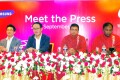 বুধবার রাজধানীর গুলশানের একটি হোটেলে মোবাইল ফোন অপারেটর রবি ও স্যামসাংয়ের সাথে একটি বান্ডেল অফার চালু উপলক্ষে সংবাদ সম্মেলনে বক্তব্য রাখেন স্যামসাংয়ের কান্ট্রি ম্যানেজার চুন সু মুন ও রবির চিফ অপারেটিং অফিসার মাহাতাব উদ্দিন আহমেদ