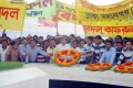 জাতীয়তাবাদী যুবদলের ৩৬তম প্রতিষ্ঠা বার্ষিকী উপলক্ষ্যে সোমবার বিএনপির প্রতিষ্ঠাতা জিয়াউর রহমানের মাজারে ফুল দিয়ে শ্রদ্ধা নিবেদন করেন মির্জা ফখরুল ইসলাম আলমগীর- পিএনএস।