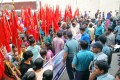 হামিম স্পোর্টস ওয়্যার খুলেদেওয়া সহ বিভিন্ন দাবিতে জাতীয় গার্মেন্টস শ্রমিক ফেডারেশন মিছিল করে শ্রম মন্ত্রনালয় ঘেরাও ও স্মারকলিপি পেস কর্মসূচি পালন করে-পিএনএস 