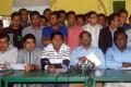 শনিবার ঢাকা বিশ্ববিদ্যালয়ের মধুর ক্যান্টিনে সংবাদ সম্মেলনে বক্তব্য রাখেন ছাত্রলীগের কেন্দ্রীয় সভাপতি বদিউজ্জামান সোহান-পিএনএস