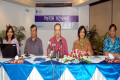 সোমবার মহাখালীর ব্যাক সেন্টারে টিআইবির সংবাদ সম্মেলনে উপস্থিত নেতৃ বৃন্দ-পিএনএস