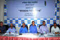 শনিবার সম্পাদক পরিষদ আয়োজিত সিরডাম মিলনায়তনে “গণমাধ্যমের সামনে চ্যালেঞ্জ’ শীর্ষক আলোচনা সভায় উপস্থিত বিভিন্ন পত্রিকার সম্পাদক বৃন্দ-পিএনএস