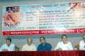 বৃহস্পতিবার সাম্যবাদী দল আয়োজিত সমাবেশে উপস্থিত অতিথি বৃন্দ-পিএনএস