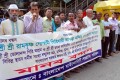 জাতীয় প্রেসক্লাবে বাংলাদেশ মাইনরিটি পরিশদের মানববন্ধন-পিএনএস